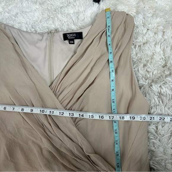 Tadashi Collection Chiffon Layered Formal Maxi Dress - Picture 13 of 14